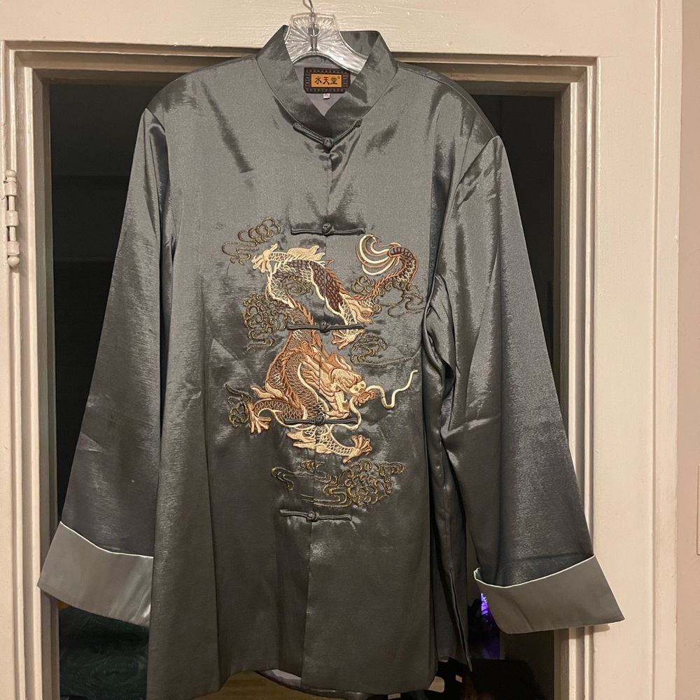 Chinatown SF. Wore it only a few times. Could fit large and up.